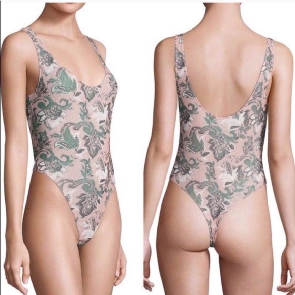 Free People Tops - Free People Body Suit in Freesia Pink